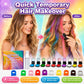 🔥Surprise Price: Only £9.99!!!🌈12-Color Temporary Hair Chalk Applicator Set