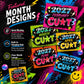 🏆Surprise Price: Only £7.99!!!🌟2027 Year of the Cunt Wall Calendar – Bold Graffiti Humor Calendar📆