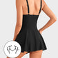💥👙LAST DAY SALE: ONLY ￡12.99!!💃Women's One Piece Tummy Control Tie Knot Swimsuit