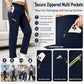 ⏰Autumn Limited-time Special Price:£12.99!!!🔥Women’s Straight-Leg Cargo Trousers – Elastic Waist, 6-Pocket Casual Pants for Work, Travel & Everyday Wear 👖✨