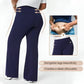 👖 LAST DAY SALE ONLY ￡14.99!!✨ High-Waist Wide Leg Pants – Figure-Flattering, 3 Adjustable Lengths & Super Stretch 🏃‍♀️