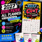 🏆Surprise Price: Only £7.99!!!🌟2027 Year of the Cunt Wall Calendar – Bold Graffiti Humor Calendar📆