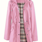 🔥Limited Time Special Price:£ 23.99🎁🧥3-in-1 Plaid Waterproof Jacket for Women– Rain, Wind & Cold, All Covered