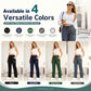 ⏰Autumn Limited-time Special Price:£12.99!!!🔥Women’s Straight-Leg Cargo Trousers – Elastic Waist, 6-Pocket Casual Pants for Work, Travel & Everyday Wear 👖✨
