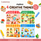 🎄Christmas Pre Sale￡14.99!!☃️🌈 Create Your Own Jelly Stickers!🖌️No-bake Glue Painting🎨 DIY Paint, Peel & Stick Art Kit for Kids ✨ 4 Fun Themes + Complete Craft Set 🎁