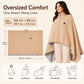 ❤️‍🔥 Christmas Sale — 50% OFF! ❄️ Stay Warm All Winter — Portable Electric Heated Blanket Shawl