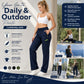 ⏰Autumn Limited-time Special Price:£12.99!!!🔥Women’s Straight-Leg Cargo Trousers – Elastic Waist, 6-Pocket Casual Pants for Work, Travel & Everyday Wear 👖✨