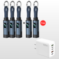 🎁💥LAST DAY SPECIAL PRICE!-￡7.99!!🔌4-in-1 Charging Cable with Digital Display & Keychain – Fast-Charging, Kink-Resistant & Compact