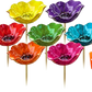💖🎁LAST DAY SALE £8.99!!🔥50K+ SOLD!🐦Handmade Metal Flower Garden Stake