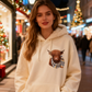 🎅EARLY CHRISTMAS SALE 50% OFF!!🎁Cute Highland Cow Cozy Fleece-Lined Hooded Sweatshirt