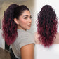 💜2026 NEW IN £12.99!!⚡50K+ SOLD! 💜Curly Wavy Frizzy Hair Extension with Ponytail