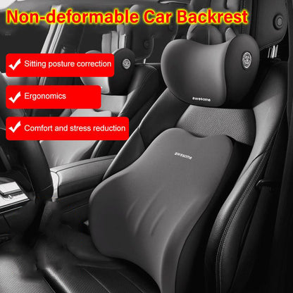 ⏳Limited-time Special Price:£ 13.99 !!!⏰Car Headrest Neck and Waist Pillow🚗🛋️