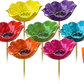 💖🎁LAST DAY SALE £8.99!!🔥50K+ SOLD!🐦Handmade Metal Flower Garden Stake