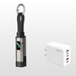 🎁💥LAST DAY SPECIAL PRICE!-￡7.99!!🔌4-in-1 Charging Cable with Digital Display & Keychain – Fast-Charging, Kink-Resistant & Compact