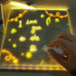 ⏳Surprise Price: Only £9.99!!!🎨Luminous Led Drawing Board For Children🎁Buy 1 Get 7 Colour Pens &Foldable stand For Free