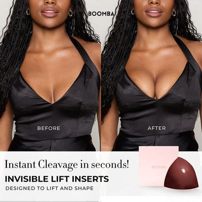 💕LAST DAY SALE ONLY ￡7.99!!💕Lift Inserts for Bras – Lightly Padded, Double-Sided Adhesive👙 Reusable, Washable • Natural Lift • Seamless Under Clothing ✨