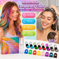 🔥Surprise Price: Only £9.99!!!🌈12-Color Temporary Hair Chalk Applicator Set