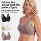 ⏰Last Day Special Price:£7.99!!!🎁Subtle Striped Seamless Bra W-Support Wireless Comfort Bra