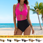 🌊SUMMER HOT SALE 50% OFF with FREE GIFT👙Blooming Jelly Women's High Waisted Bikini Set 🌺 – Tummy Control 2-Piece Swimsuit for Confident Summer Style 💕 | Modest Yet Sexy Swimwear