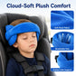 🏆Surprise Price: Only £9.99!!! 🚗Kids Car Seat Head Support Strap😪Soft Plush Adjustable Nap Support Band with Padded Side Cushions😴💤