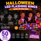 🏆Surprise Price: Only £12.99!!!🎁LED Light Halloween Glowing Ring