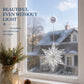 🎄Christmas Pre Sale￡8.99!!☃️❄️ DIY Christmas Snowflake Suction Cup LED Lights ✨ | Battery Operated, Warm & Multi-Colour, Window Suction Lights, Christmas Home & Party Decor