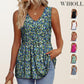 🔥 Last Day Special Price :￡12.99!!👚 Women’s V-Neck Peplum Tank — Flowy Sleeves, Flattering Fit & Instant Style Upgrade! ✨💃🛒⏳ LIMITED TIME! 🚀