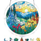 🧩🎁LAST DAY SALE £9.99!!🔥50K+ SOLD!🪟🕊️Acrylic Jigsaw Puzzle Suncatcher 80 Pieces