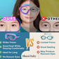 🔥SUMMER GIFT – ONLY £8.99!!🏆#1 Bestselling🏊‍♀️HD children's large frame waterproof and anti-fog swimming goggles