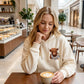 🎅EARLY CHRISTMAS SALE 50% OFF!!🎁Cute Highland Cow Cozy Fleece-Lined Hooded Sweatshirt