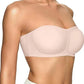 👙Last Day Special Price￡7.99!!💞Womens Strapless Bras Push Up Bandeau Bra Non Slip Wireless Supportive Padded Bras Seamless Comfortable Tube Jelly Bra