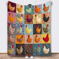 🎁LAST DAY SALE: £9.99!! 🐱💤 Cozy 9‑Panel Sleeping Cats Blanket – Ultra‑Soft Flannel, Reversible Design, Perfect for Sofa, Bed & Travel 🌙✨