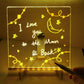 ⏳Surprise Price: Only £9.99!!!🎨Luminous Led Drawing Board For Children🎁Buy 1 Get 7 Colour Pens &Foldable stand For Free