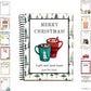 🎄70% OFF!!!-Ready for Christmas!🎅Christmas Gift Card Booklet -👍DIY Spiral-Bound Christmas Gift Card Holder Book🎁