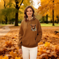 🎅EARLY CHRISTMAS SALE 50% OFF!!🎁Cute Highland Cow Cozy Fleece-Lined Hooded Sweatshirt