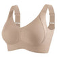 ⏰Last Day Special Price:£7.99!!!🎁Subtle Striped Seamless Bra W-Support Wireless Comfort Bra
