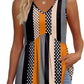 🔥 Last Day Special Price :￡12.99!!👚 Women’s V-Neck Peplum Tank — Flowy Sleeves, Flattering Fit & Instant Style Upgrade! ✨💃🛒⏳ LIMITED TIME! 🚀