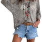 🥰Last Day Special Price:£ 13.99!!!💛Womens Bohemian-Inspired Beige Crochet Top With V-Neck