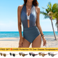 🌊SUMMER HOT SALE 50% OFF with FREE GIFT👙Blooming Jelly Women's High Waisted Bikini Set 🌺 – Tummy Control 2-Piece Swimsuit for Confident Summer Style 💕 | Modest Yet Sexy Swimwear