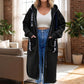 ⏳Limited-time Special Price:£18.99!!!💥💃Women's Oversized Hooded Sweatshirt Coat