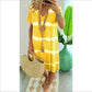 💃Limited-time Special Price:£11.99!!!🌈Tie-Dye Striped Short Sleeve T-Shirt Dress – Soft & flowy – Perfect for summer, beach or casual days – comfortable and stylish 🌊✨