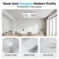 📢📢50% OFF !! ⏰ 2-in-1 LED Ceiling Fan Light – Dual Cooling, Ultra Bright, Tool-Free Install 🌀