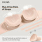 👙Last Day Special Price￡7.99!!💞Womens Strapless Bras Push Up Bandeau Bra Non Slip Wireless Supportive Padded Bras Seamless Comfortable Tube Jelly Bra