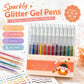 ⏳Last Day Special Price:£6.99!!!💥🎁Glitter Gel Pen Set – Smooth Writing 🎨