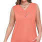🏆Last Day Special Price ￡10.99!!💐2026 Women’s Button Down V Neck Loose Fit Tank Top
