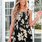 🏝️LAST DAY SALE :£ 12.99!!!💃Women's Summer Square Neck Sleeveless Loose Casual Short Smocked Romper