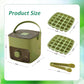 🍨🔥Last Day Special Price:£ 12.99!!!🧊Portable Ice Maker with Lid and Storage Box (48 cubes).