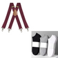 📢📢Last Day Special Price:£ 7.99!!!⏰Men's X-Back Suspenders with Hook Clips