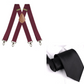 📢📢Last Day Special Price:£ 7.99!!!⏰Men's X-Back Suspenders with Hook Clips