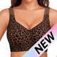 🏆LAST DAY SALE Special Price:£11.99!!! 🔥Super Firming Leopard Print Jelly Bra | Women Wirefree Bras 👍No More Sagging Breasts